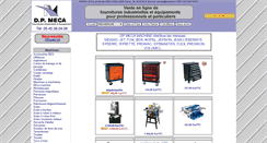 Desktop Screenshot of dpmeca-machine.com